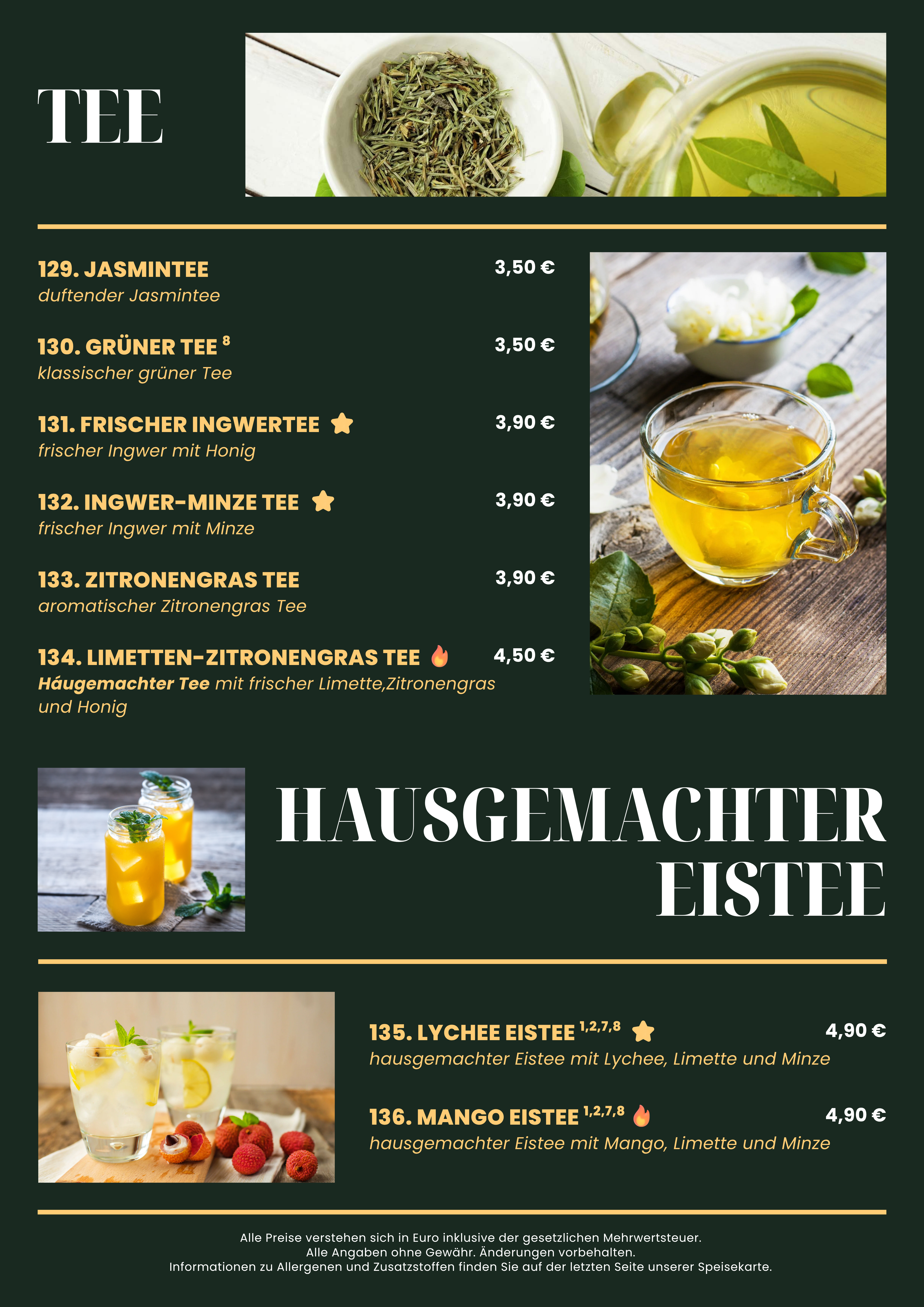 Speisekarte Seite 16